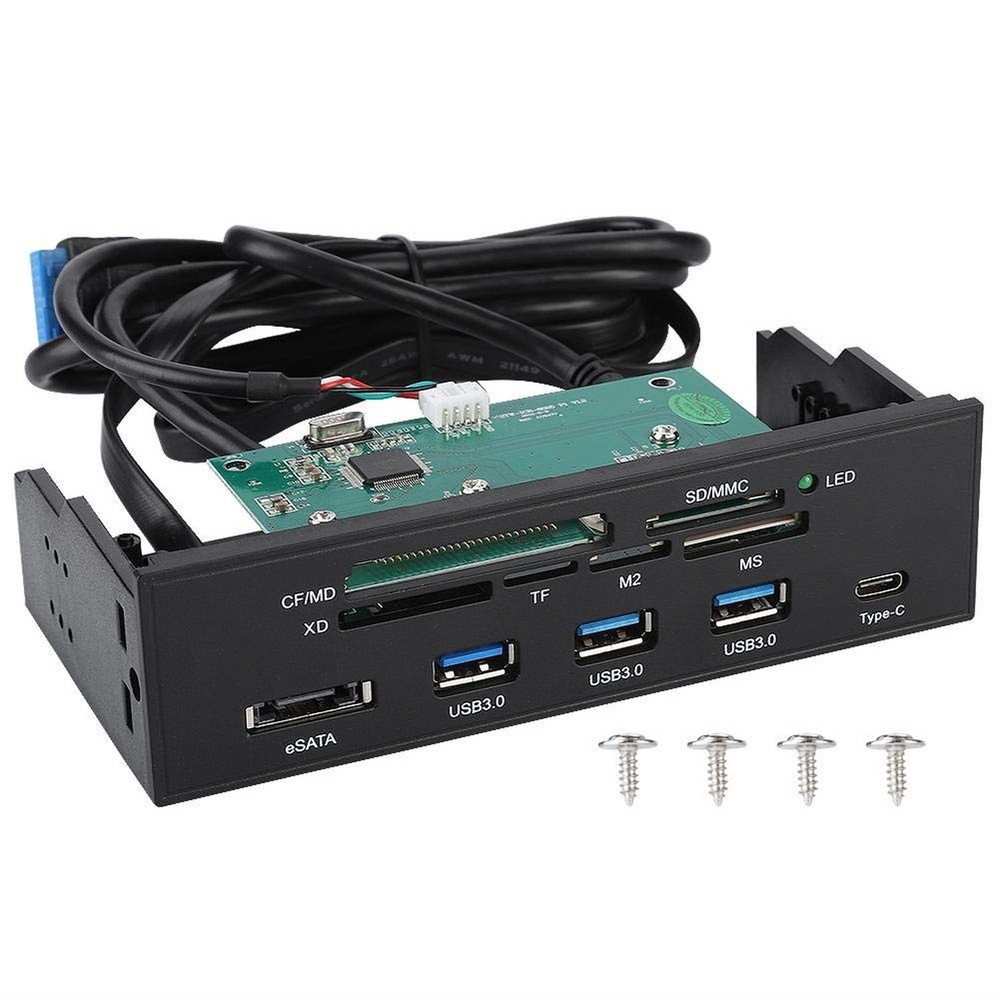 Internal Card Reader 5.25inches High Speed Front USB 3.0 Interface Multifunct...