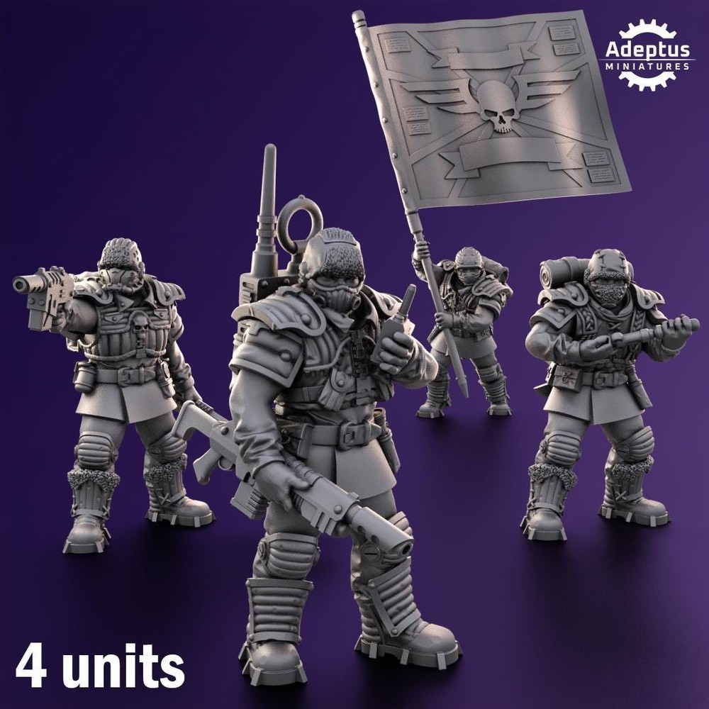 Command Squad - Stormworn - Set of 4