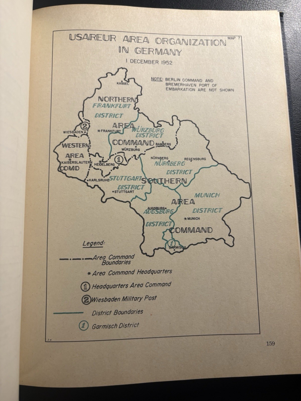 SIGNED American Military Occupation Germany 1945-53 USAREUR WWII HC