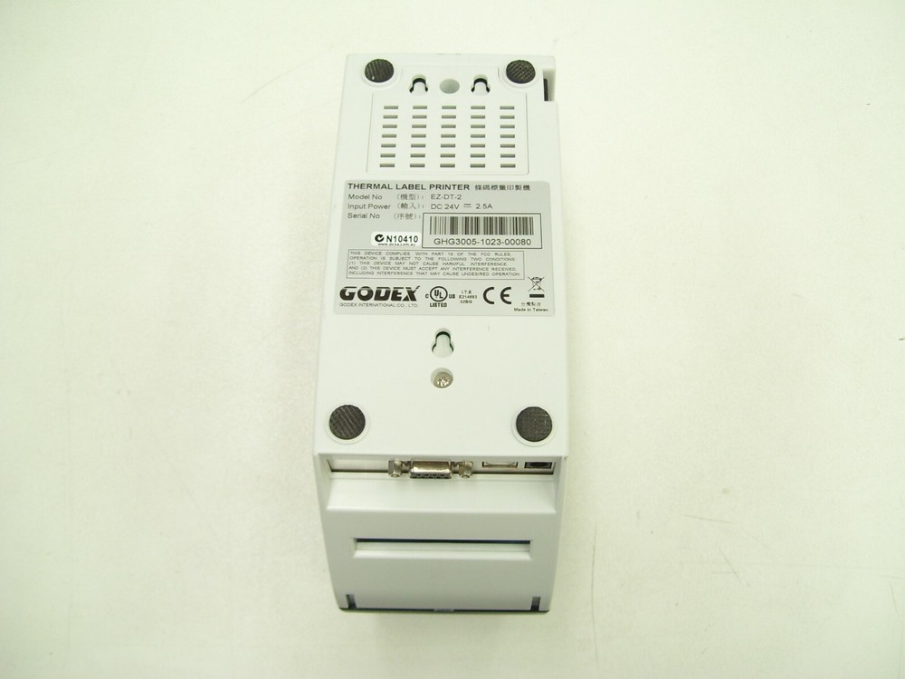 THERMAL LABEL PRINTER 2" BARCODE USB GODEX EZ-DT-2 SERIAL DIRECT FOOD POSTAGE