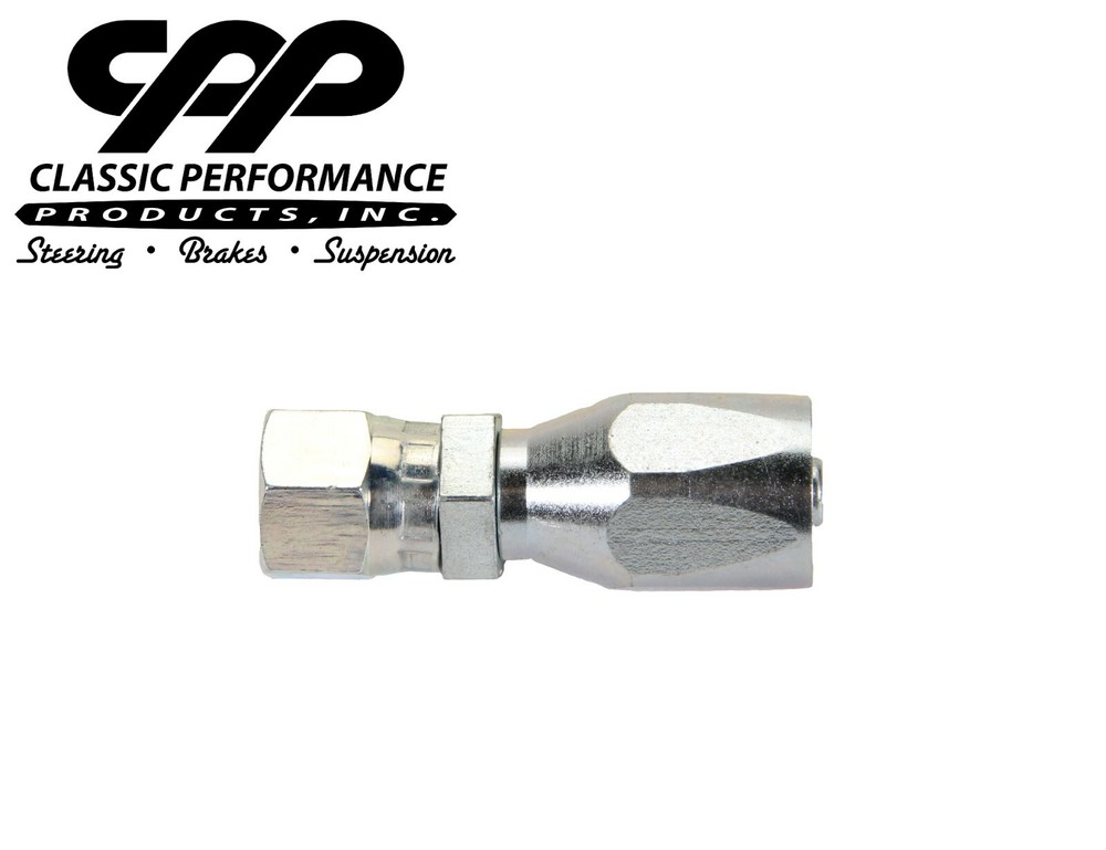 CPP Reusable Re-Usable Fitting -6AN 6AN 6 AN 3/8" Hose Power Steering Fitting