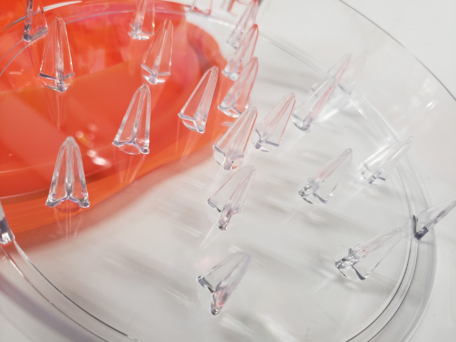 Suretivian MKQ2023-1 Large Ergonomic Chicken Shredder Set - Orange