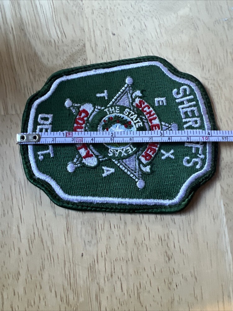 The State Of Texas Schleicher County Sheriff’s Dept. Patch