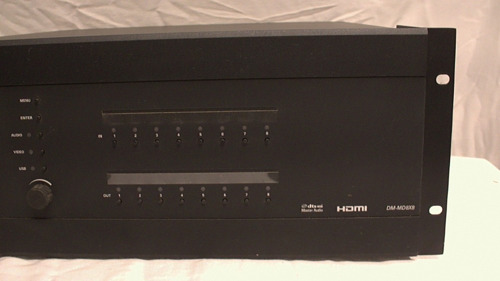 Crestron DM-MD8x8-CPU3 Digital Media Switcher w/ Assorted Modules