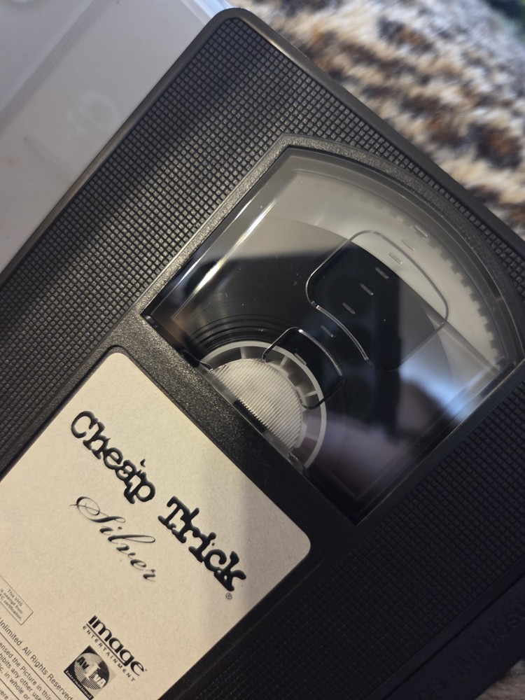Cheap Trick Silver VHS
