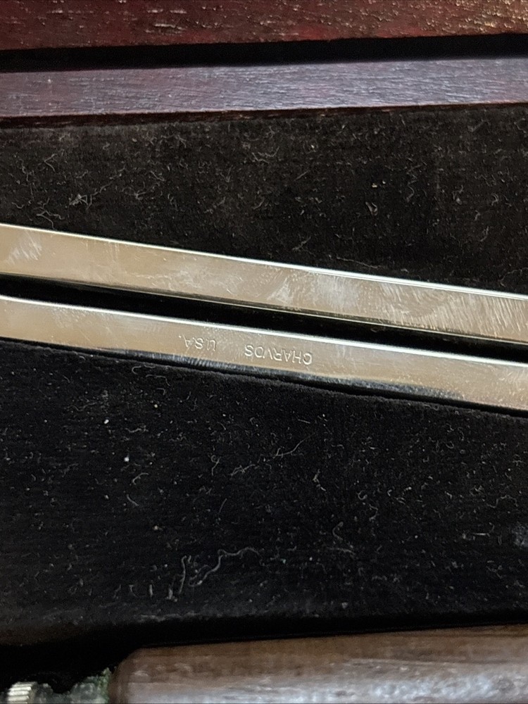 U.S. Navy vintage Charvoz drafting map tools set