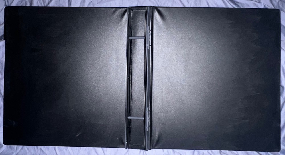 Slightly Used Old/Classic LIGHTHOUSE TWO-POST BINDERS LOT OF 2 - RED & BLACK