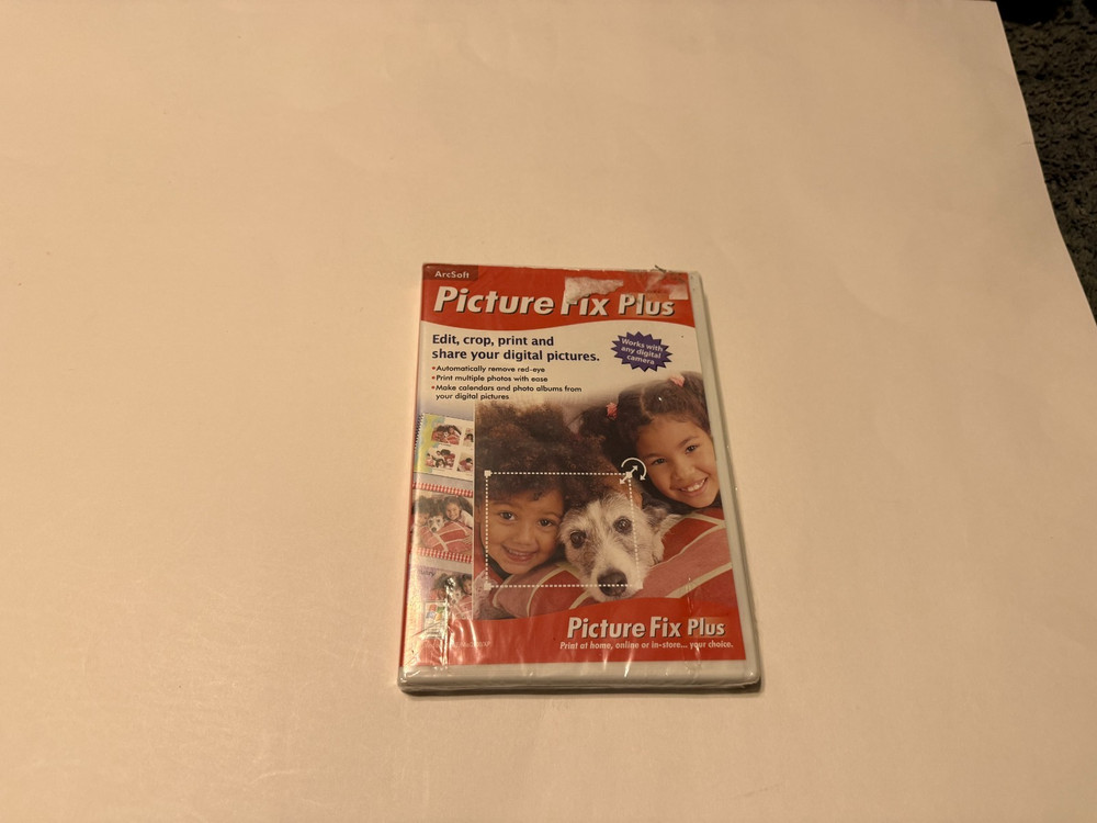 Arcsoft picture fix plus for Windows Mac Software CD NEW