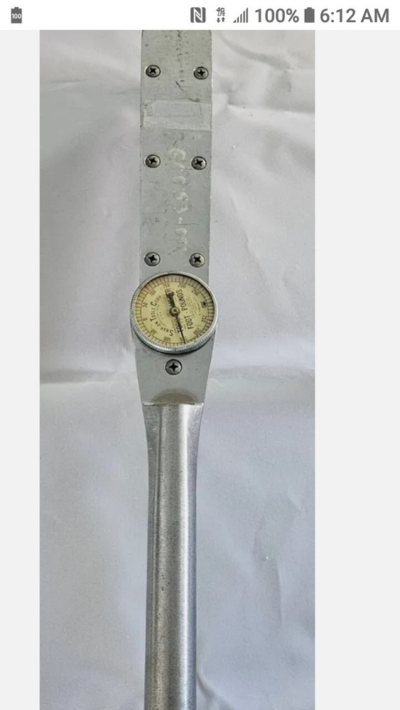 Torque Wrench Beam Type 3/4 Drive