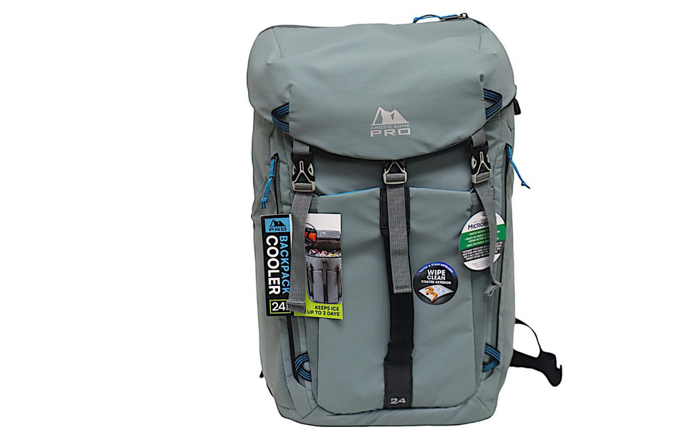 Arctic Zone Pro 24 Can Backpack Cooler - Lunar Grey