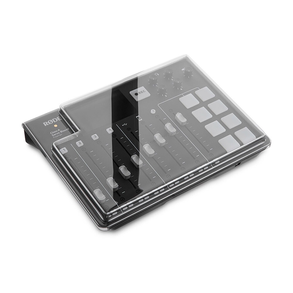 Mixware Decksaver Rode Rodecaster Pro Polycarbonate Protective Cover, Smoked