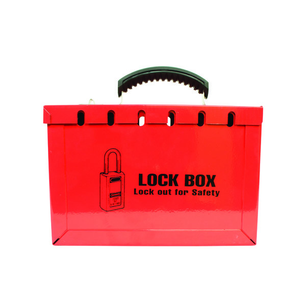 TruForce™ Lock Box, 12 Lock, Red, 1/Each TruForce MLBR12TF