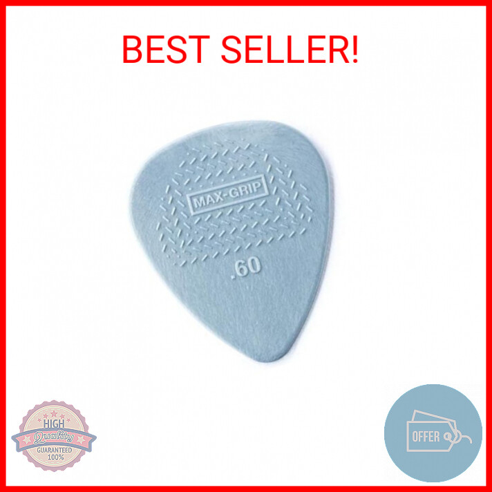 Dunlop Max-Grip® Nylon Standard, Light Gray, .60mm, 12/Player's Pack