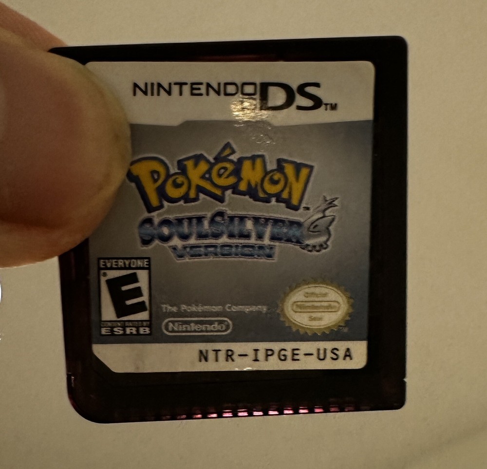 Pokemon Soulsilver Authentic Cute Charm Edition