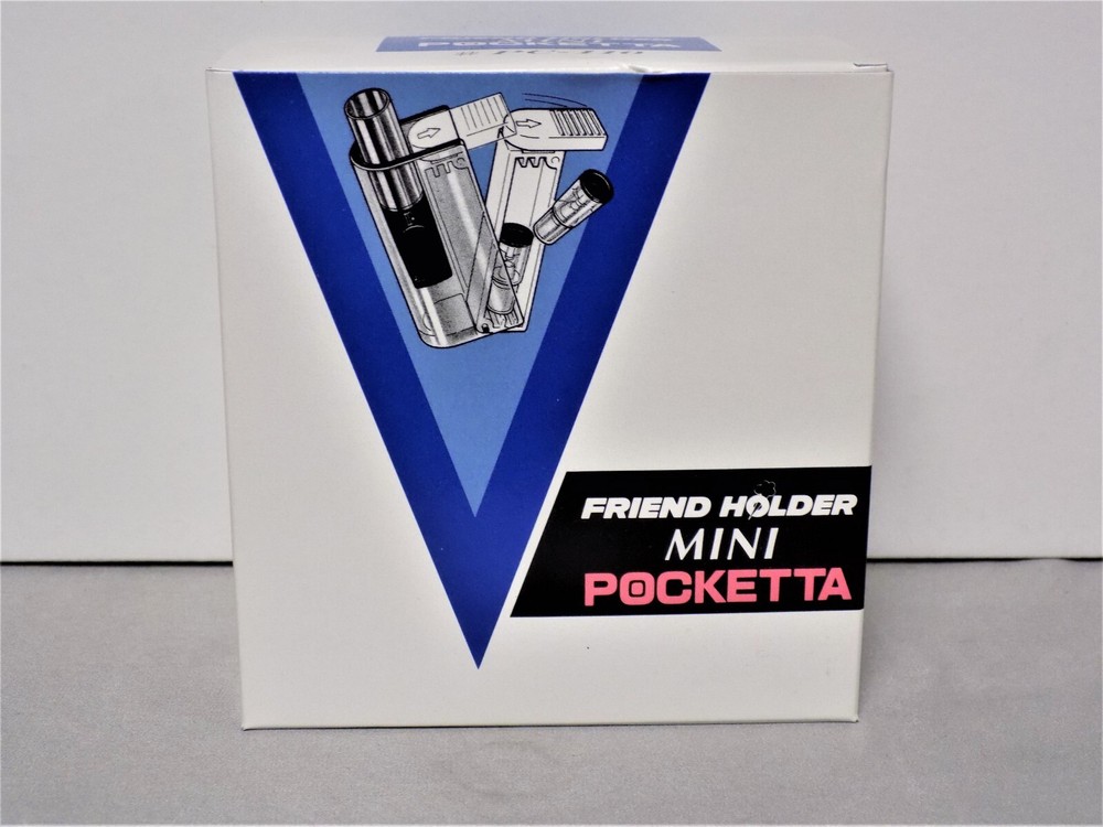 FRIEND CIGARETTE HOLDER MINI POCKETTA DISPLAY TAR NICOTINE DOUBLE FILTER SYSTEM
