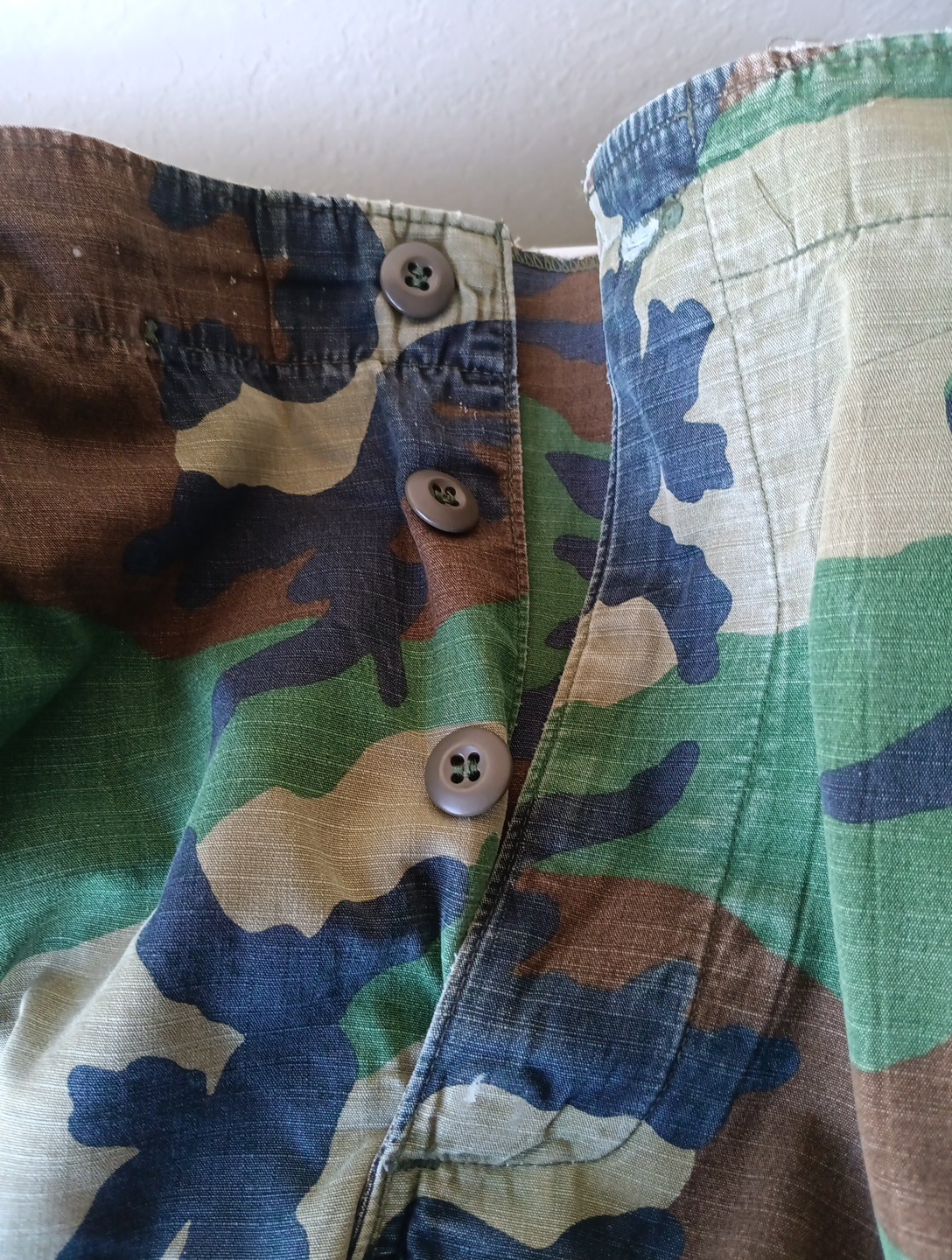 NWT US Army Combat Tousers Hot Weather Coat Uniform Sm Reg Pants Woodland Camo