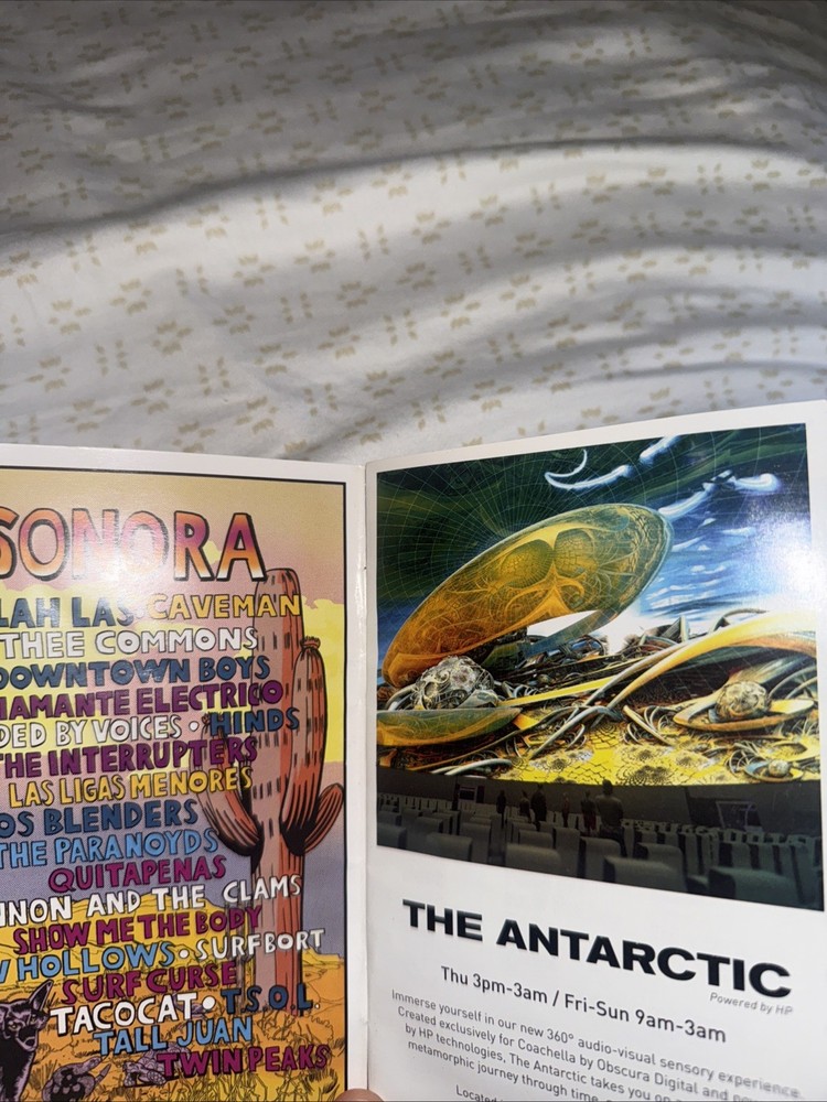 Official Coachella 2017 Weekend 1 Program book