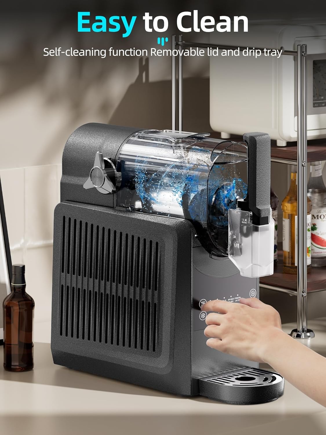 VNN Commercial Slushie Machine, Margarita Wine Frappe Slush Frozen Drink Machine