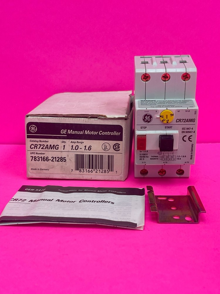 GE CR72AMG Controller 1.0-1.6 Amp Range Starter
