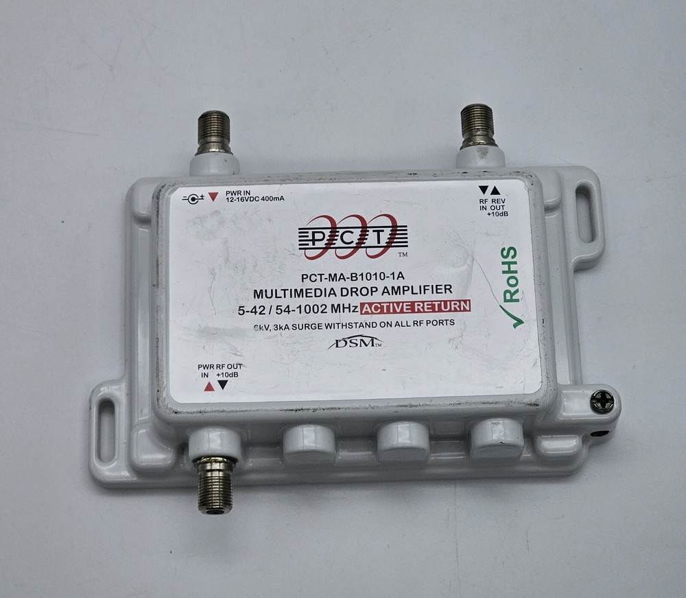 Cable television Signal Booster PCT Active Return Powered Amplifier