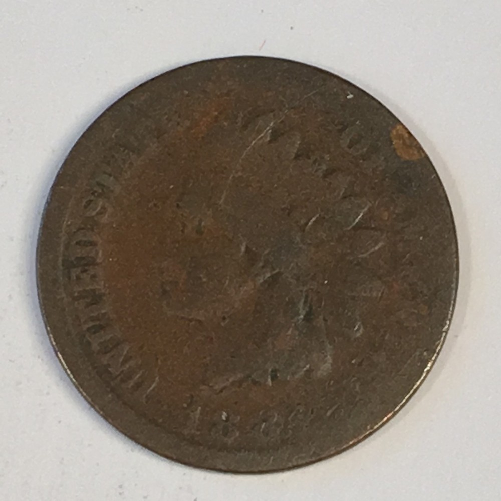 1884 Indian Cent - High Quality Scans #C764