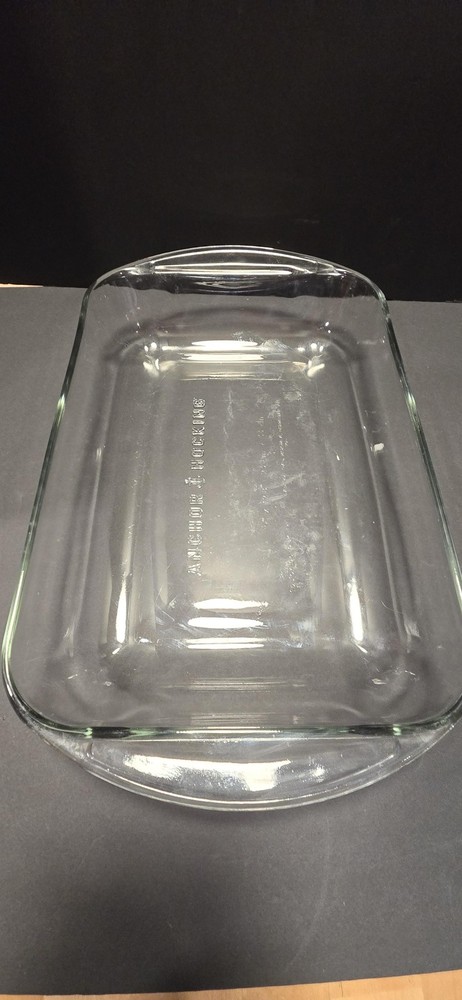 Anchor Hocking 13 X 9 Inch Clear Glass Baking Dish Rectangular Casserole Pan