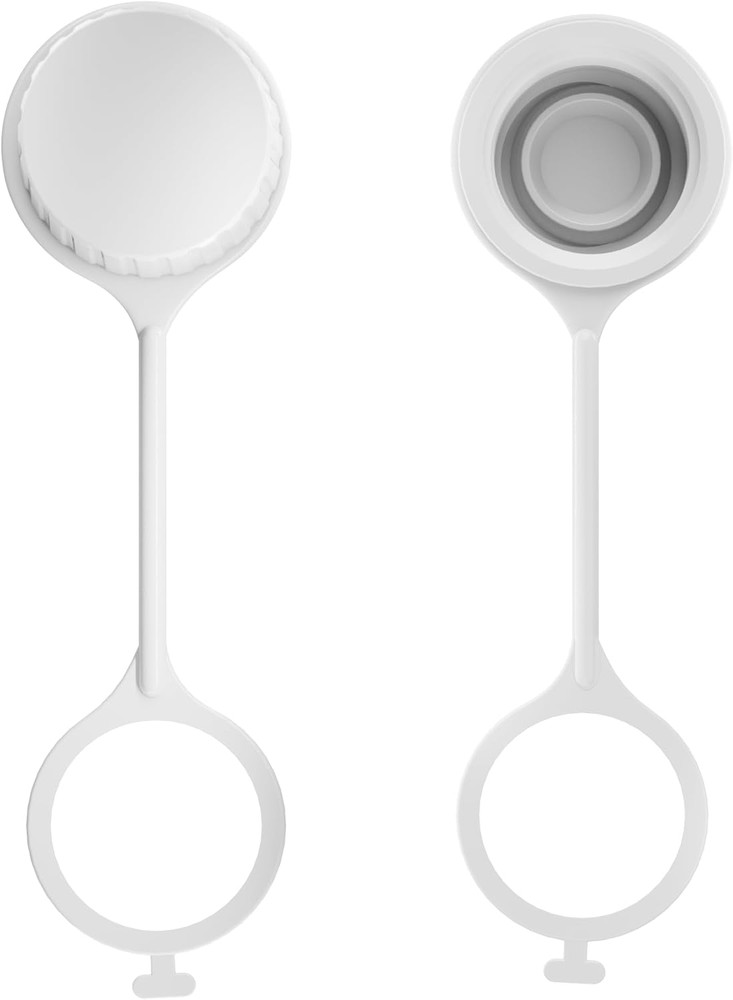 Threaded Drain Plug Caps with Plastic Tether for Cooler，Compatible with Igloo...