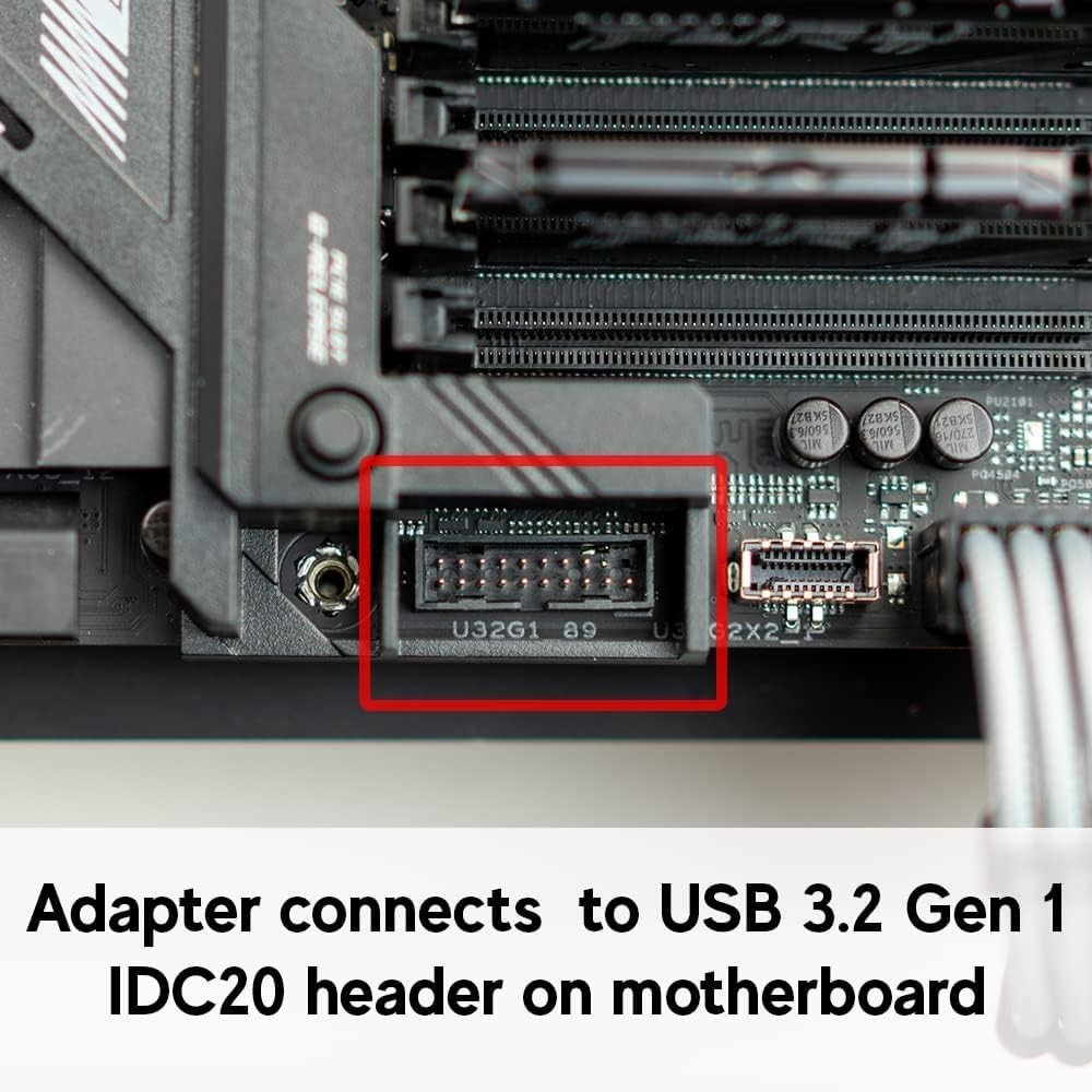 LINKUP - USB-C Front Panel Adapter, Adapter