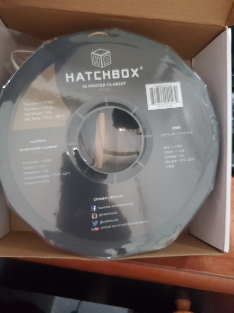 HATCHBOX PLA 1.75MM FILAMENT