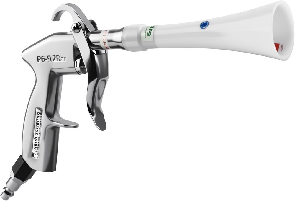 Tornado Air Cleaning Gun with Adjustable Nozzle for Efficient Car Detailing