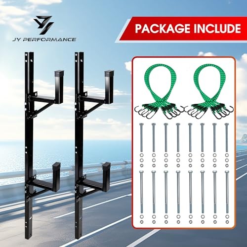 Trailer Ladder Rack Side Wall Mount for Enclosed Trailer Universal Adjustable