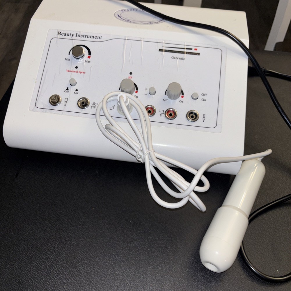2 in 1 High Frequency Plus Galvanic Facial Machine - Spa Machine