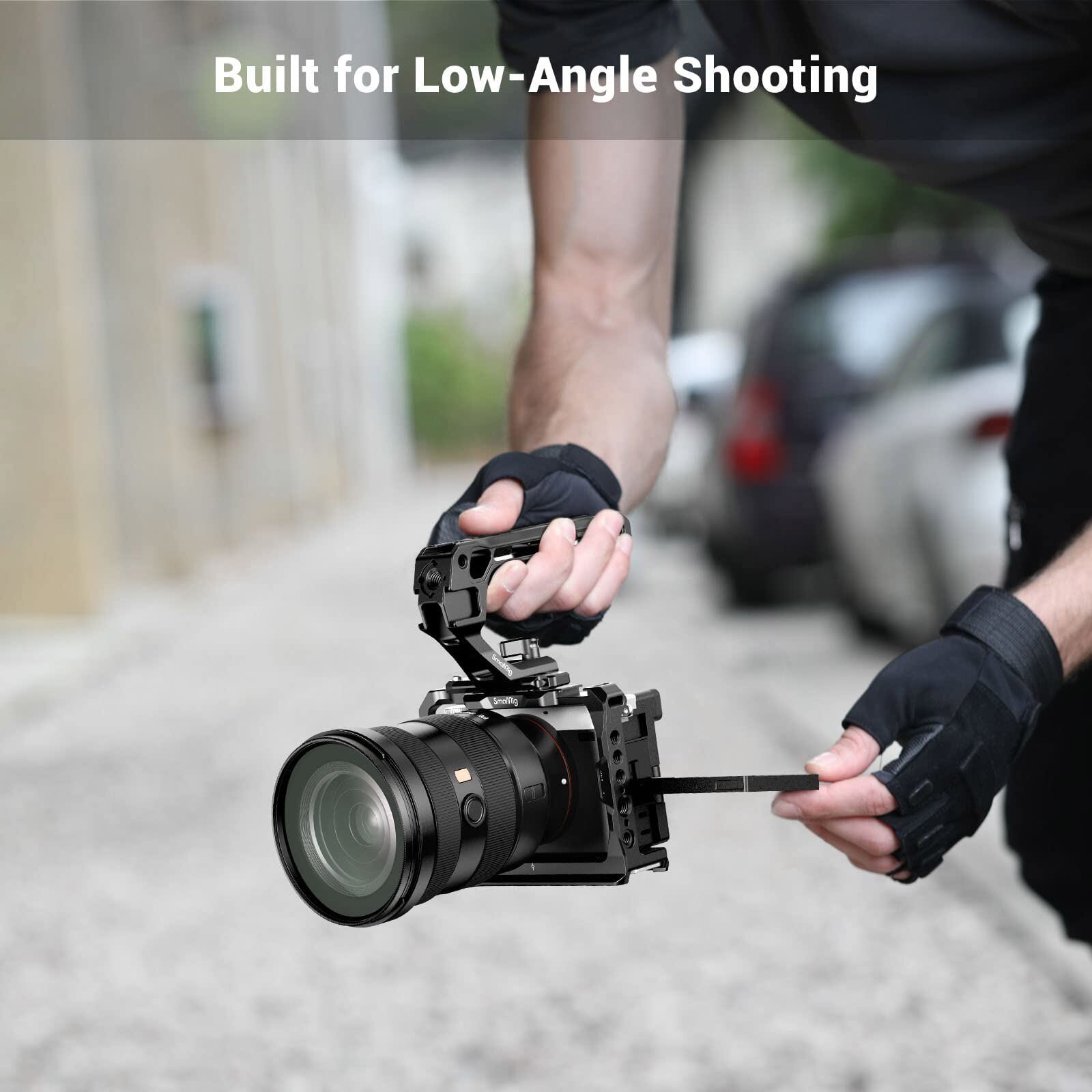 SmallRig NATO Top Handle With Quick-release NATO clamp For Camera Cage 3766