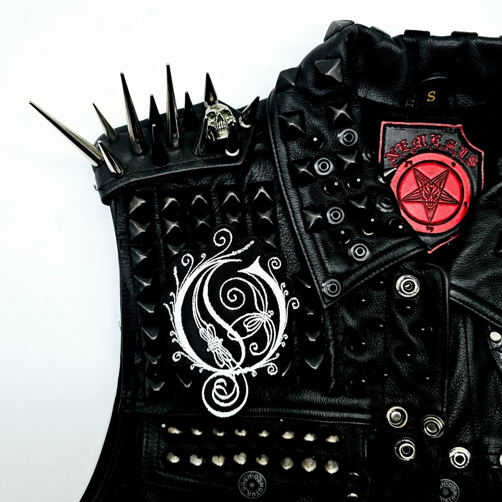 OPETH O LOGO (shaped border) EMBROIDERED PATCH