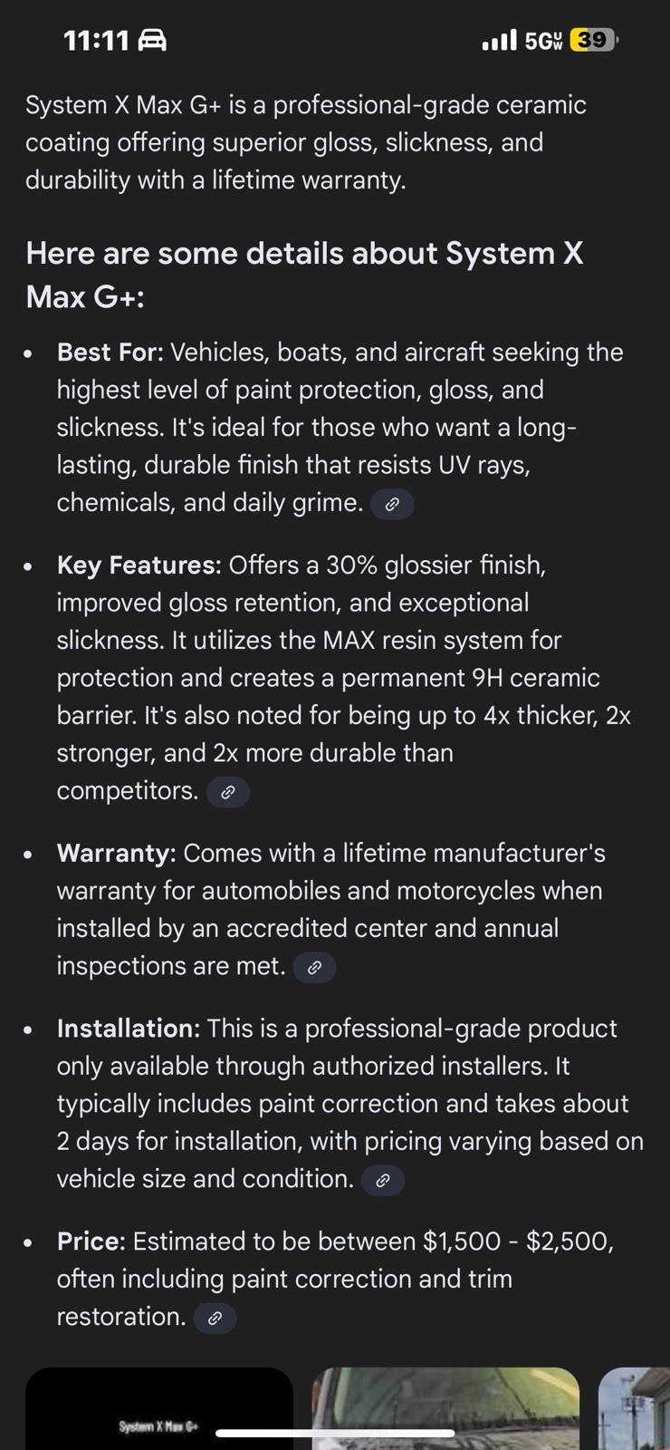 SYSTEM X MAX G+ PROFESSIONAL GRADE HYPER GLOSS. 65ML. BEST OF THE BEST!!!