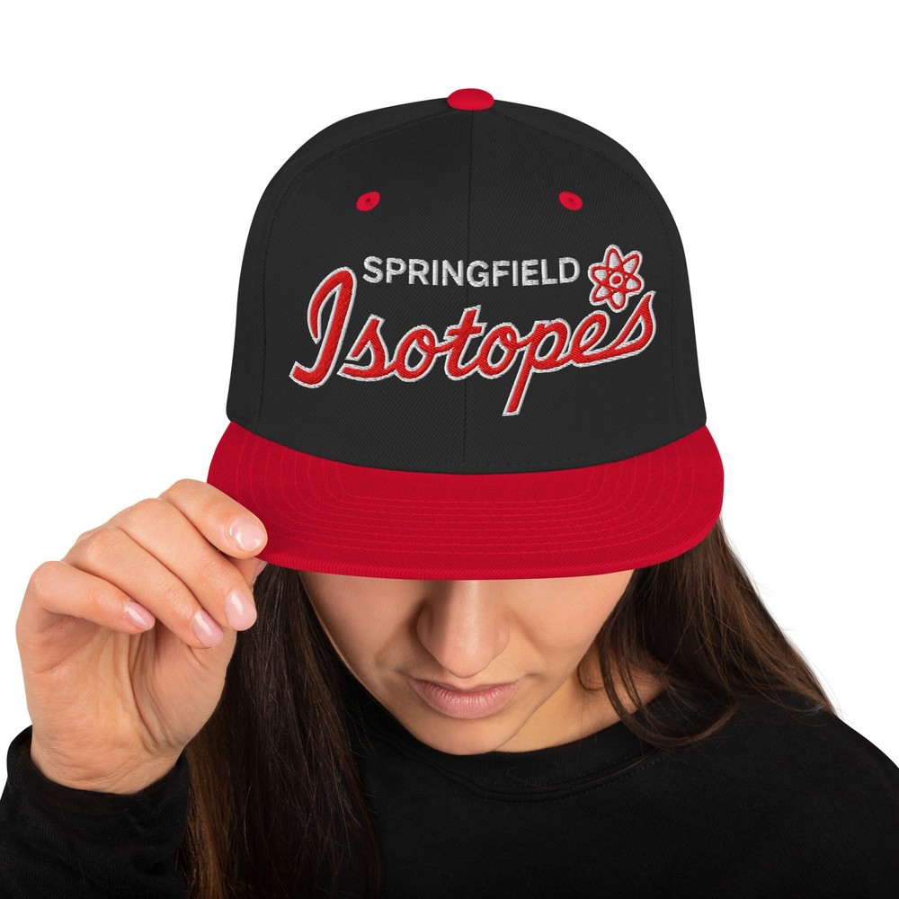 Embroidered Springfield Isotopes Hat Simpsons Hat Simpsons Baseball Hat