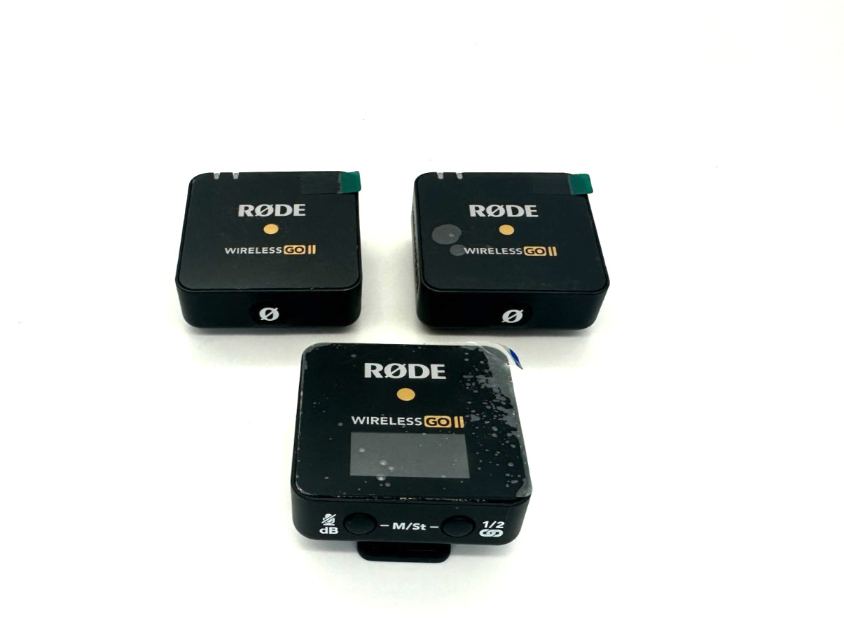 RØDE Wireless GO II Set - 2x Transmitters + 1x Receiver Unit Only, No Accessorie