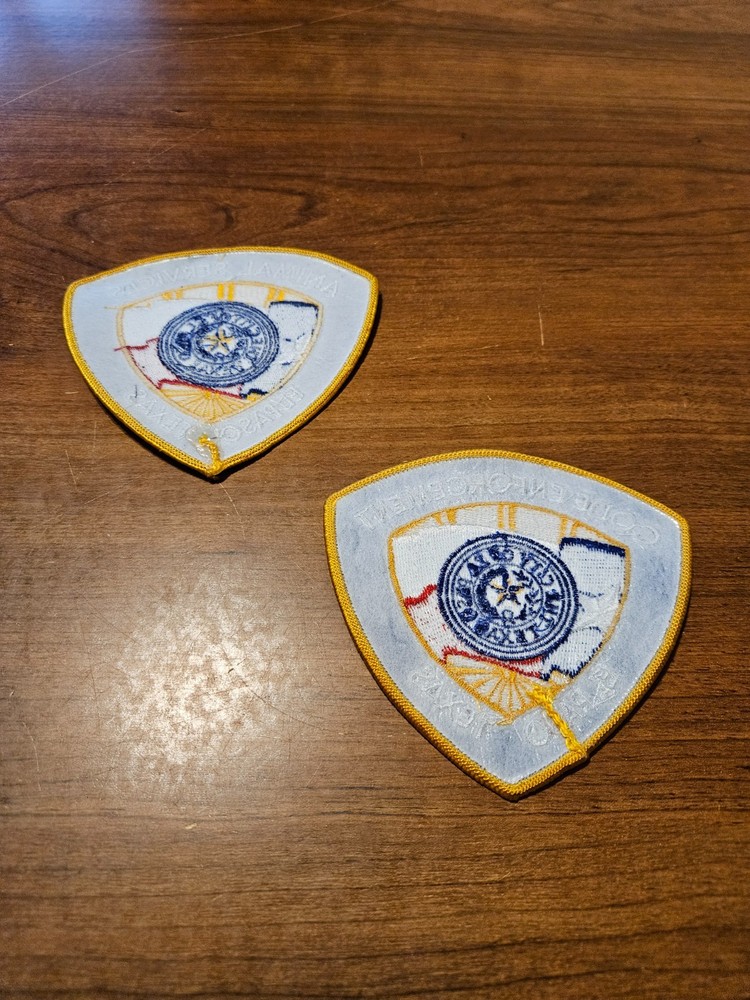 EL PASO TEXAS CODE ENFORCEMENT PATCH AND ANIMAL SERVICES PATCH