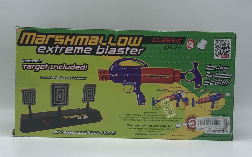 Marshmallow Extreme Blaster & Target