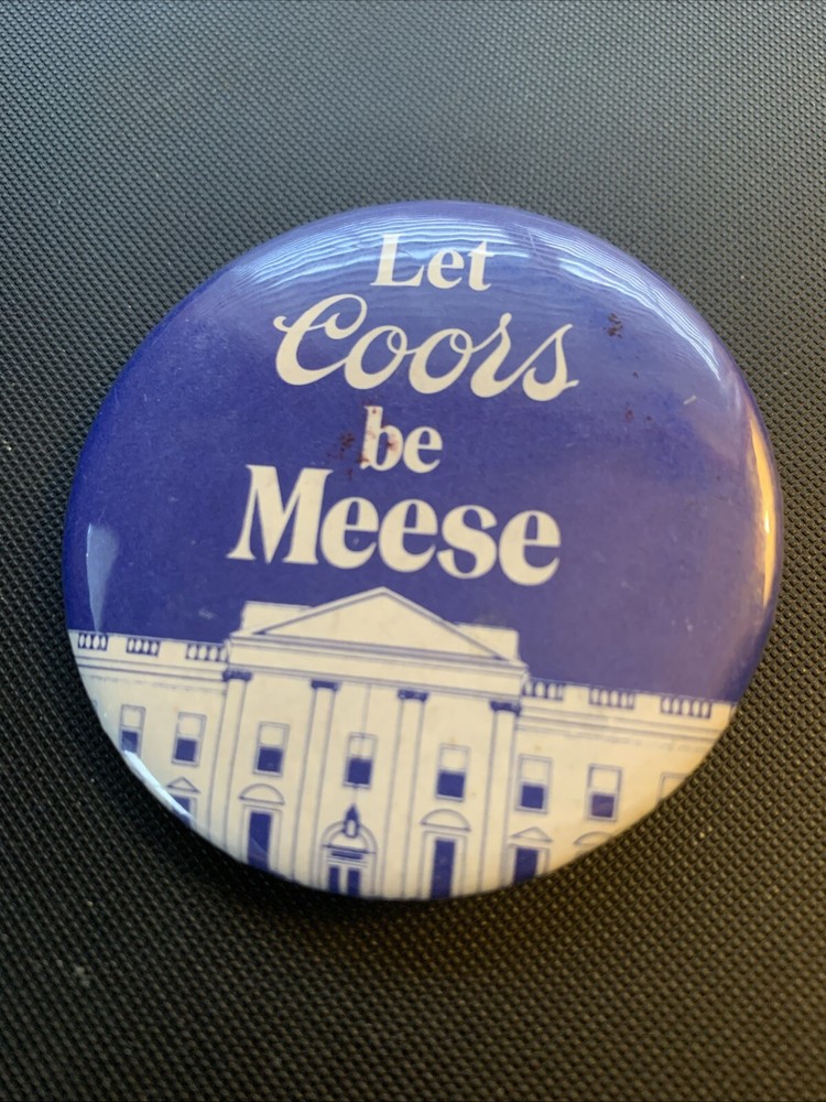 Coors Beer Advertising Pinback Button