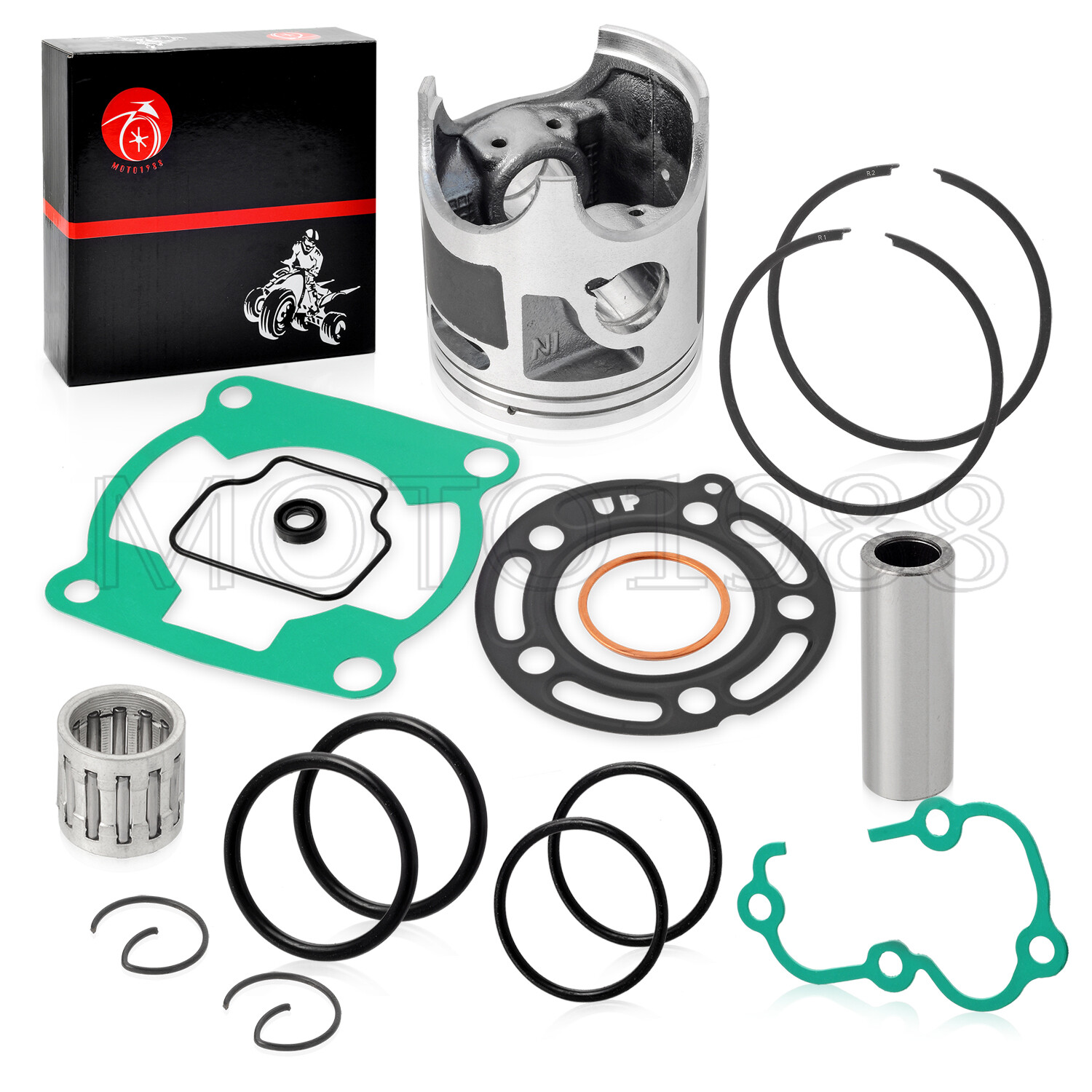 Piston & Ring & Bearing CYLINDER GASKET kit 48.5mm for Kawasaki KX85 2001-2013