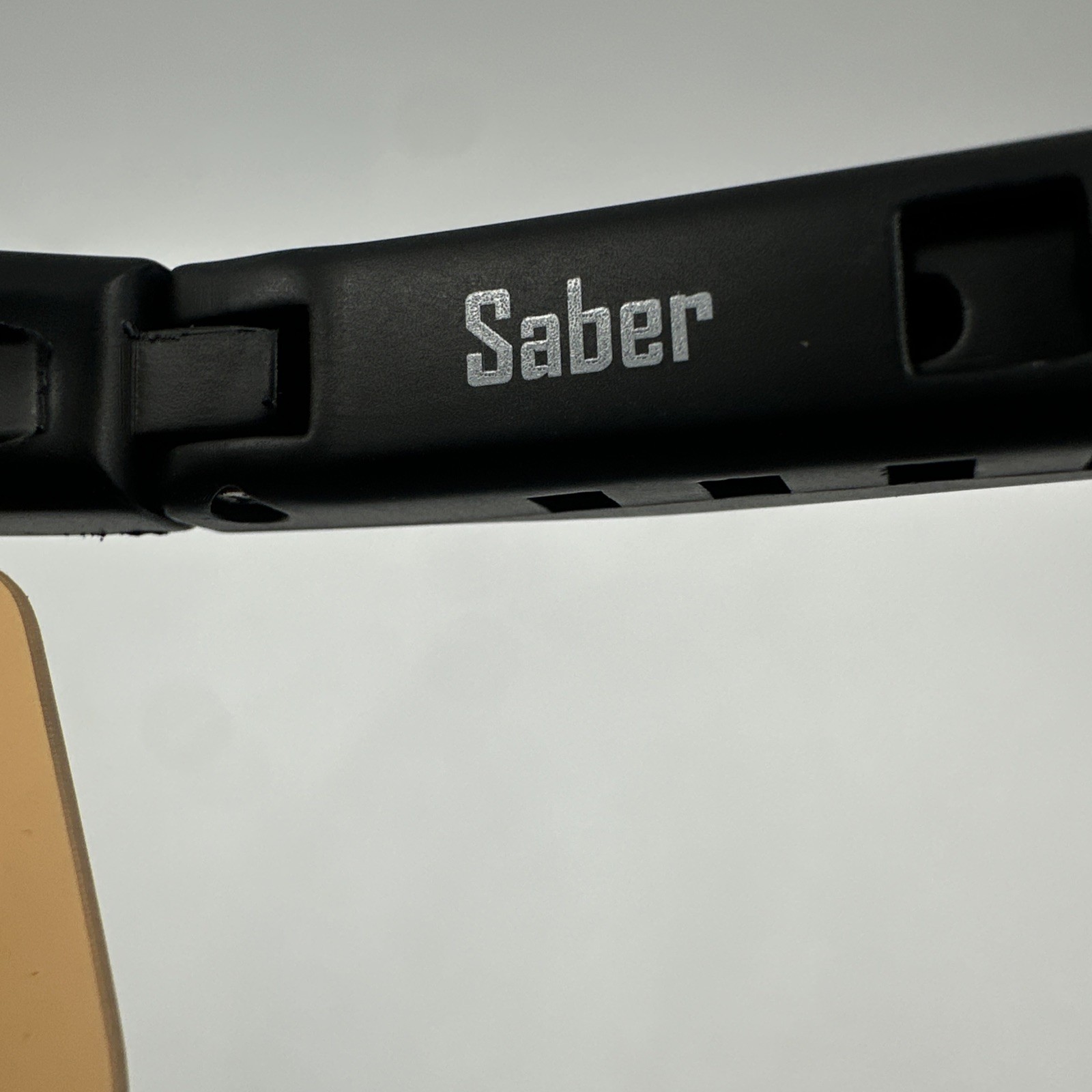 Wiley X Z87 Saber Shooting Safety Glasses Black Frame Orange Lenses w Bag, Strap