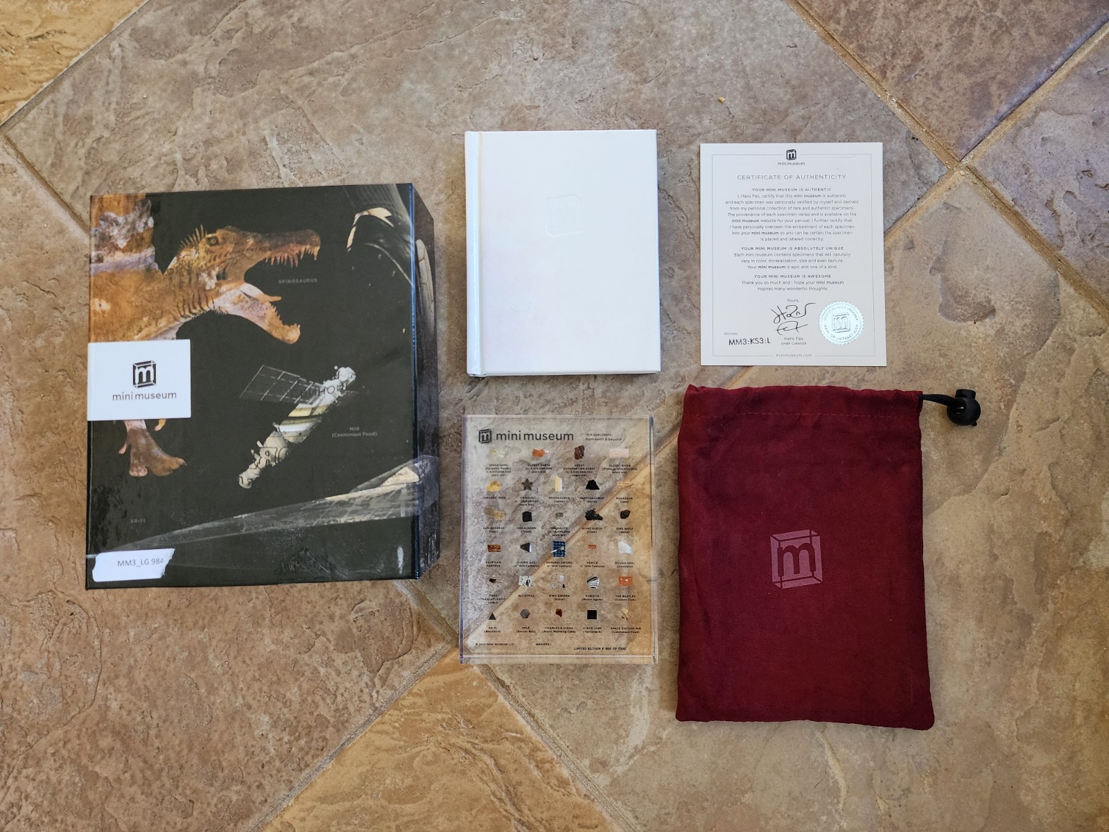 Mini Museum Large Collection 1, 2, 3, 4, 5 and Age of Dinosaurs Complete & Mint