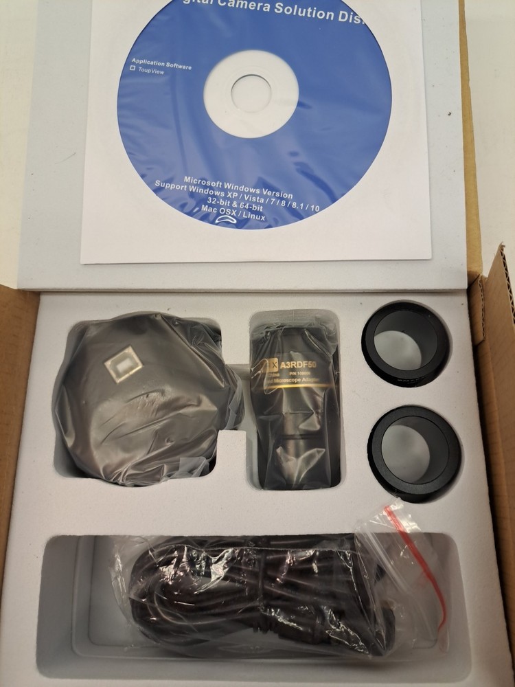 OMAX A3590U USB Digital Microscope Camera NEW, open box