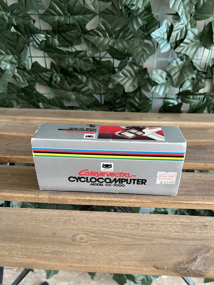 Vintage Cateye Vectra Cyclo Computer Model cc-7000 Bicycle Computer Untested