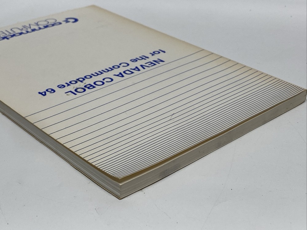 Nevada COBOL Commodore 64 Book Manual