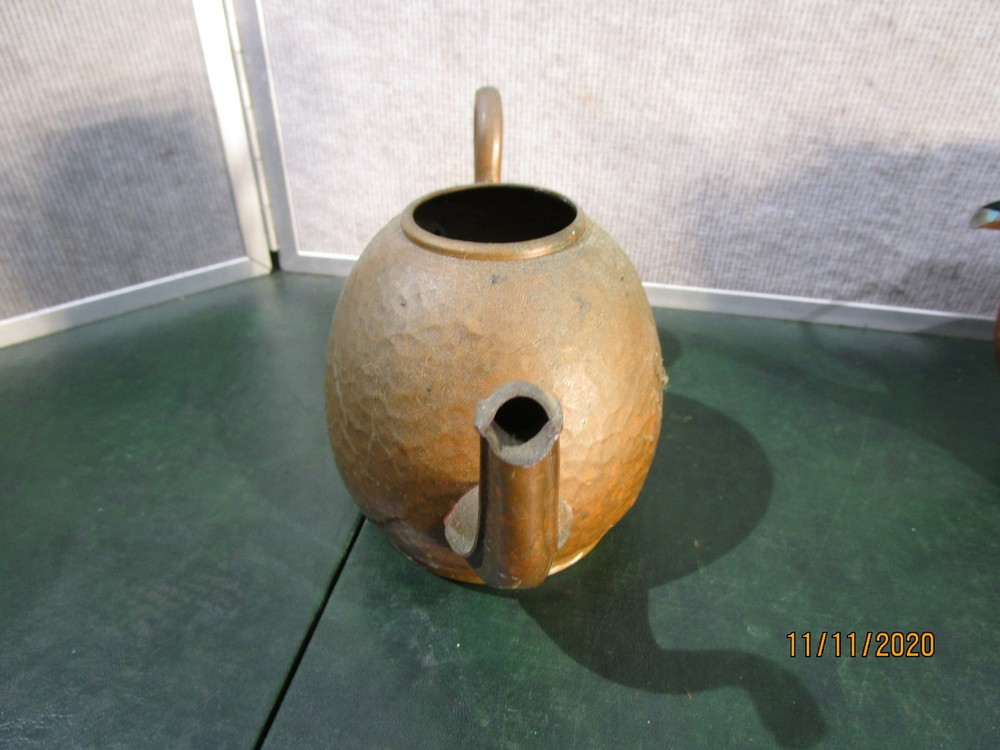 2 Vintage Recuerdo Chile Copper Pots