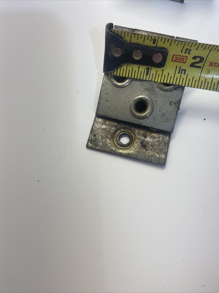 Original Military Box & Crate Hardware Hinge Set (2)