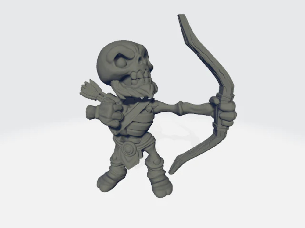 Chibiatures - Skeleton Archer #4