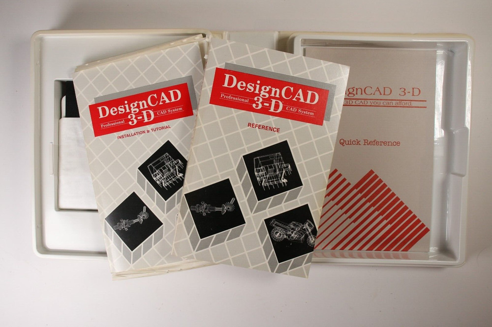 Design CAD 3-D system software floppy disk IBM